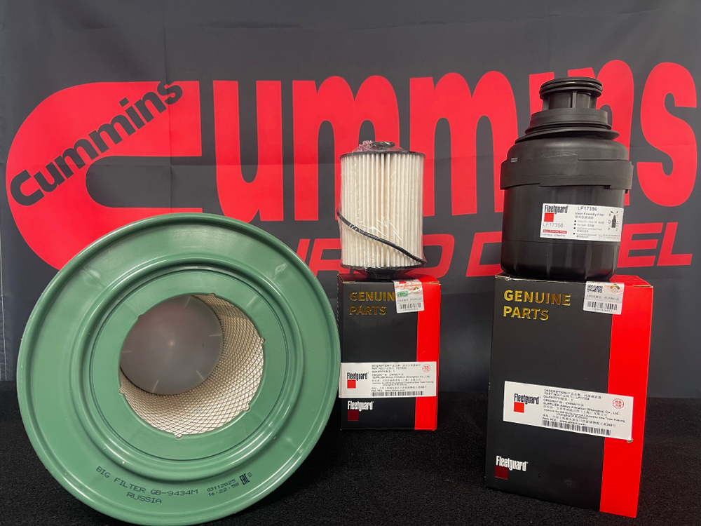 Комплект фильтров Газель Cummins ISF 2.8 с низким воздушным фильтром