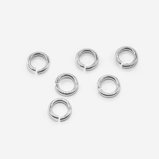 Колечки соединительные 7мм, толщина 1,2мм, родирование