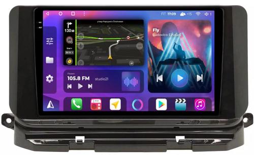 Магнитола для Skoda Octavia A8 2020+ - FarCar S500-TS10 монитор 10.36" QLED на Android 14, Быстрая, CarPlay, 4G SIM-слот