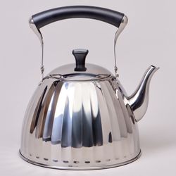 ЧАЙНИК AGNESS 3,0 Л СО СКЛАДЫВАЮЩЕЙСЯ РУЧКОЙ, СТАЛЬ 18/10, ИНДУКЦИОННОЕ КАПСУЛЬНОЕ ДНО