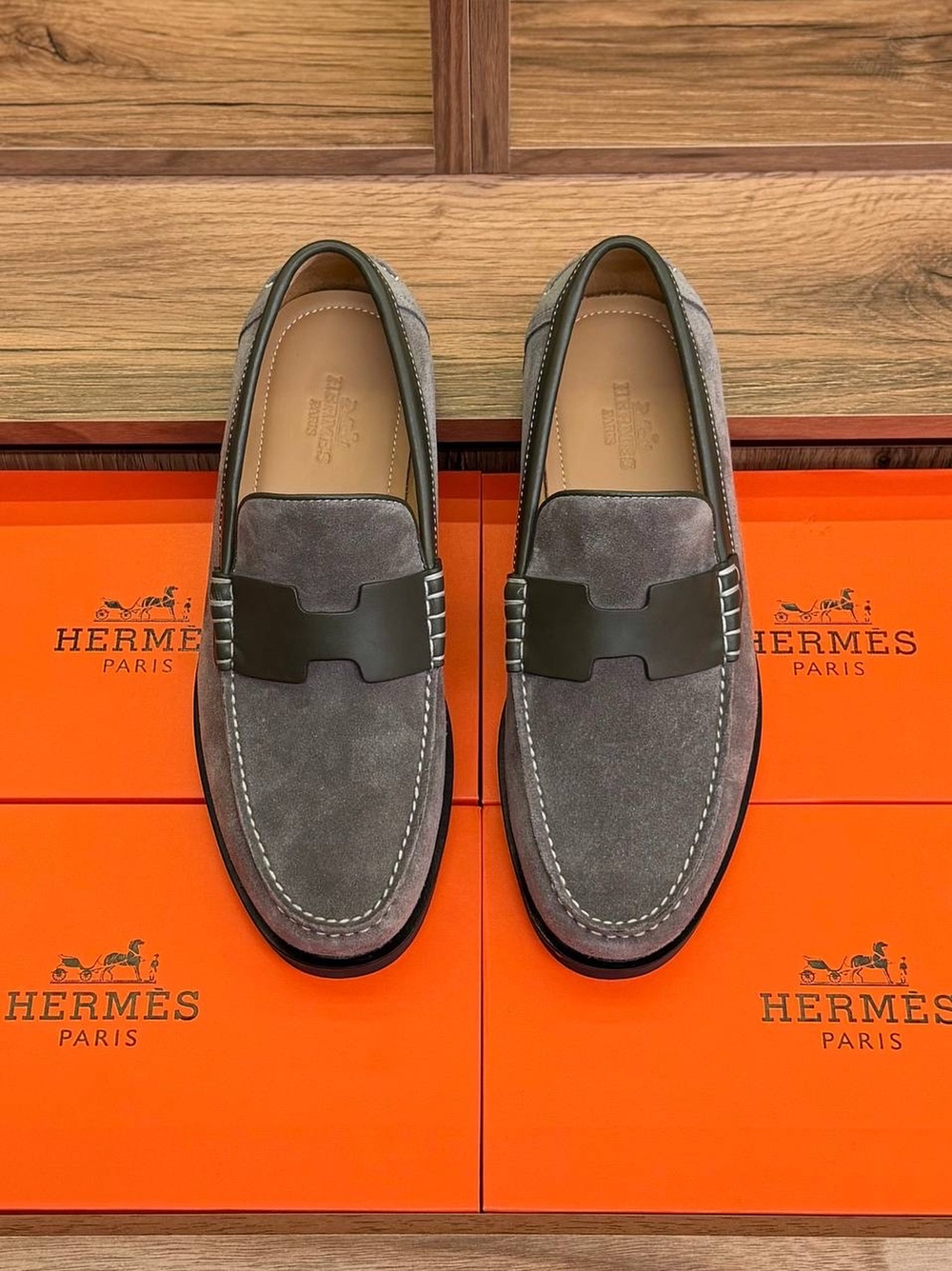 Лоферы Hermes Kennedy
