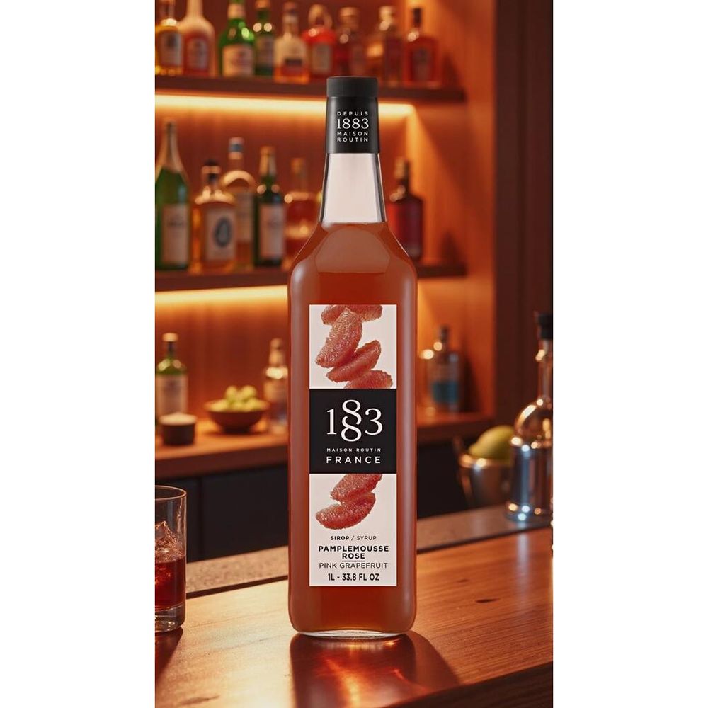 Сироп Грейпфрут розовый 1л 1883 Maison Routin
