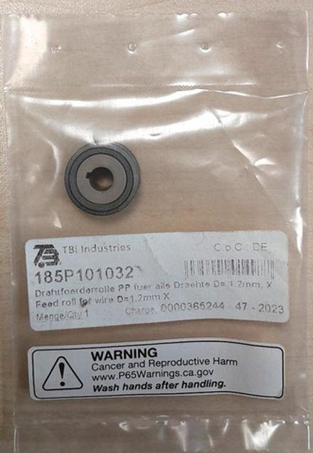 185P101032 Ролик приводной Ø 1,2mm "X" подающий