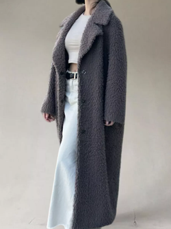 Шуба из шерсти мериноса, SilverFox (арт. 1072)