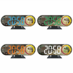 Часы-будильник настольные Gaosiio DS-3827LW BLACK