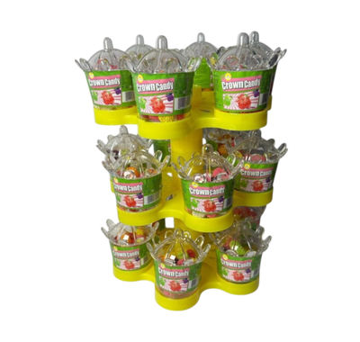 Жев.конфеты Сахарница малина желе Crown Candy 6*18