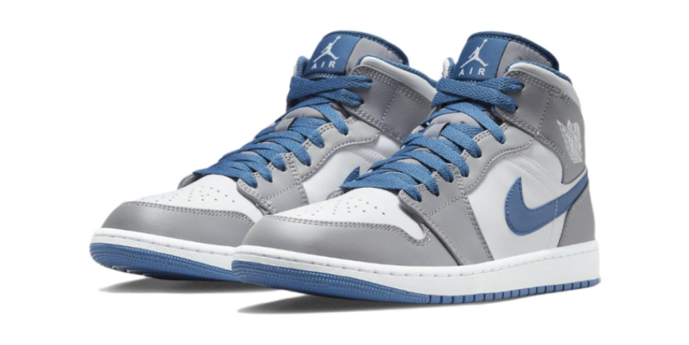 Мужские кроссовки Air Jordan 1 mid "true blue" DQ8426-014