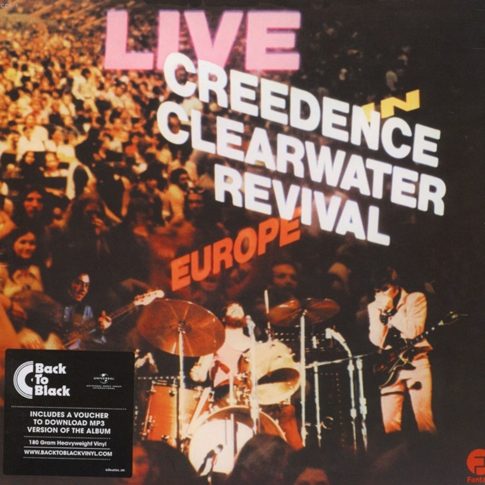 Creedence Clearwater Revival / Live in Europe (2LP)