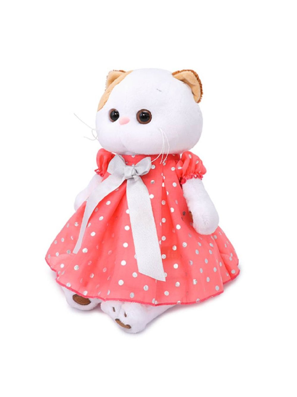 Мягкая игрушка Ли-Ли в платье в горошек 24 см