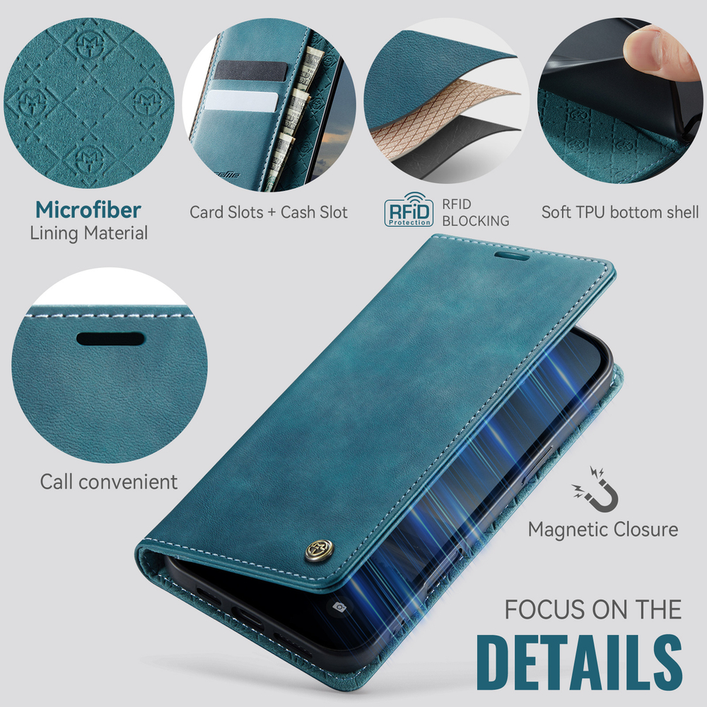 Чехол-книжка CaseMe RFiD iPhone 16