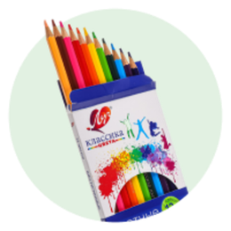 Карандаши цветные