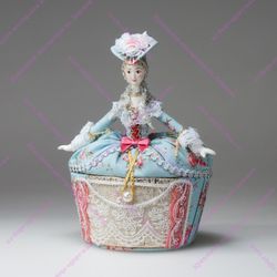 Кукла-шкатулка Рококо