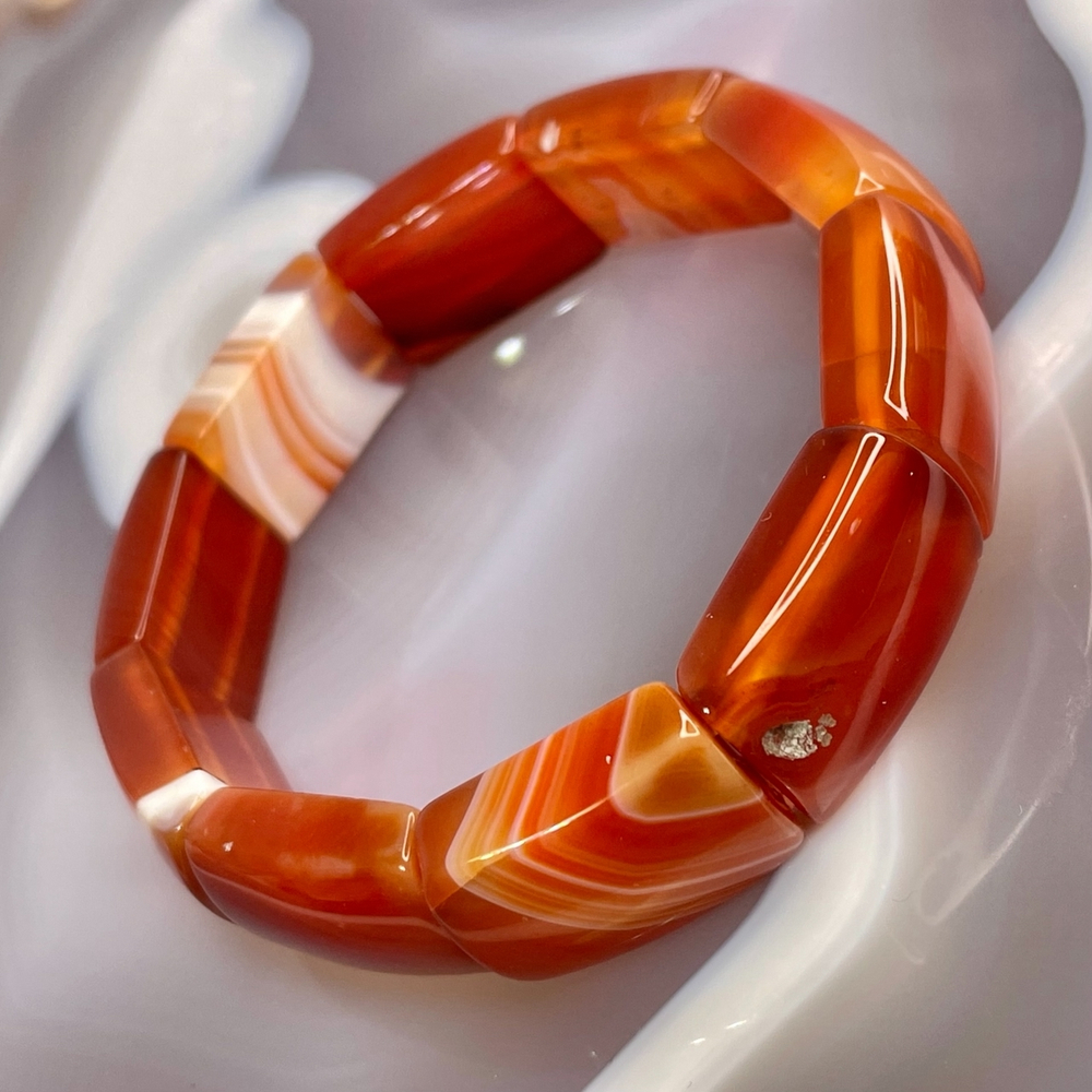 51831  Сердолик Браслет сегмент 15*22мм (Заряжен на Удачу)