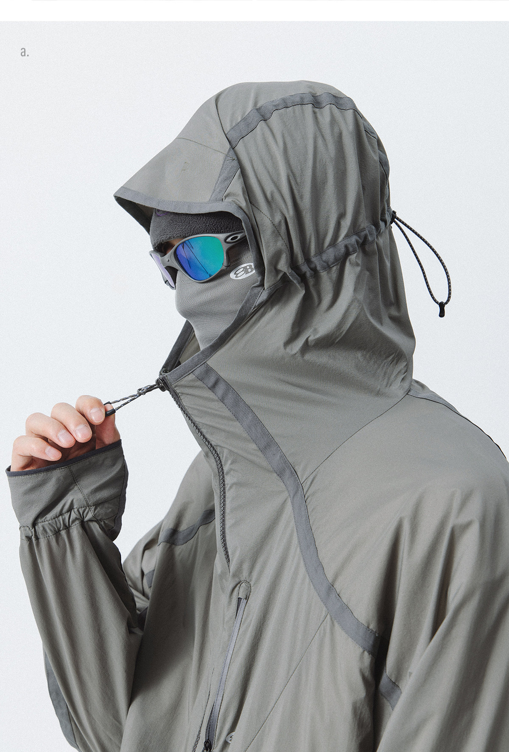 Куртка Nothomme BlueMonte Windbreaker серый