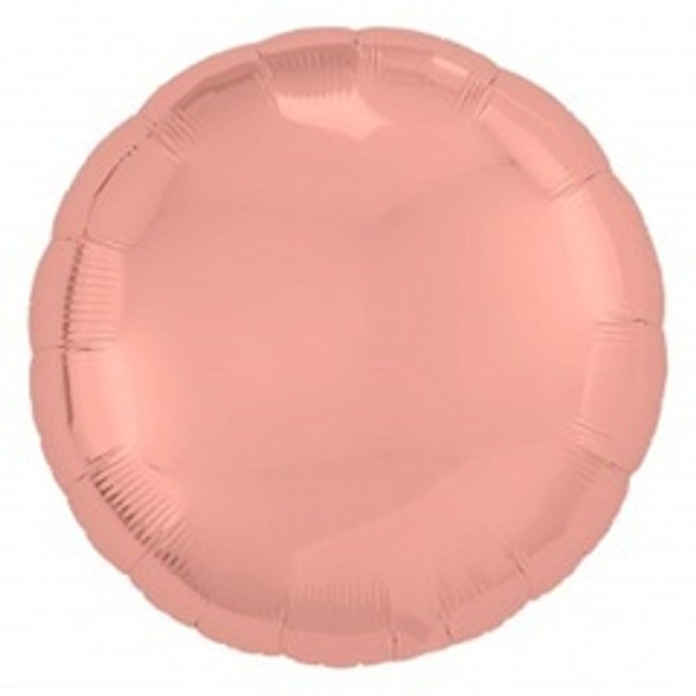 Р Б/РИС КРУГ 18&quot; Металлик Coral Pink