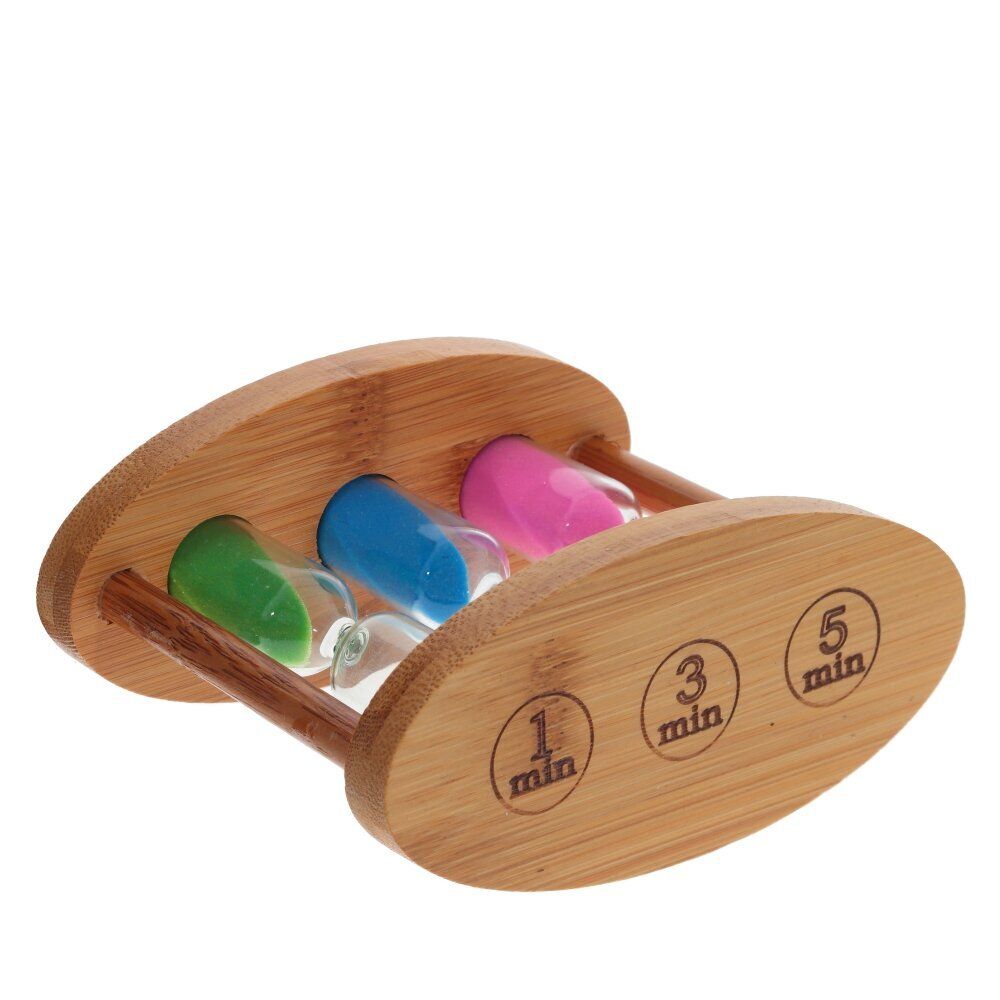 GAEM Часы песочные (1/3/5 мин.), L11 W5 H9 см, 3в.