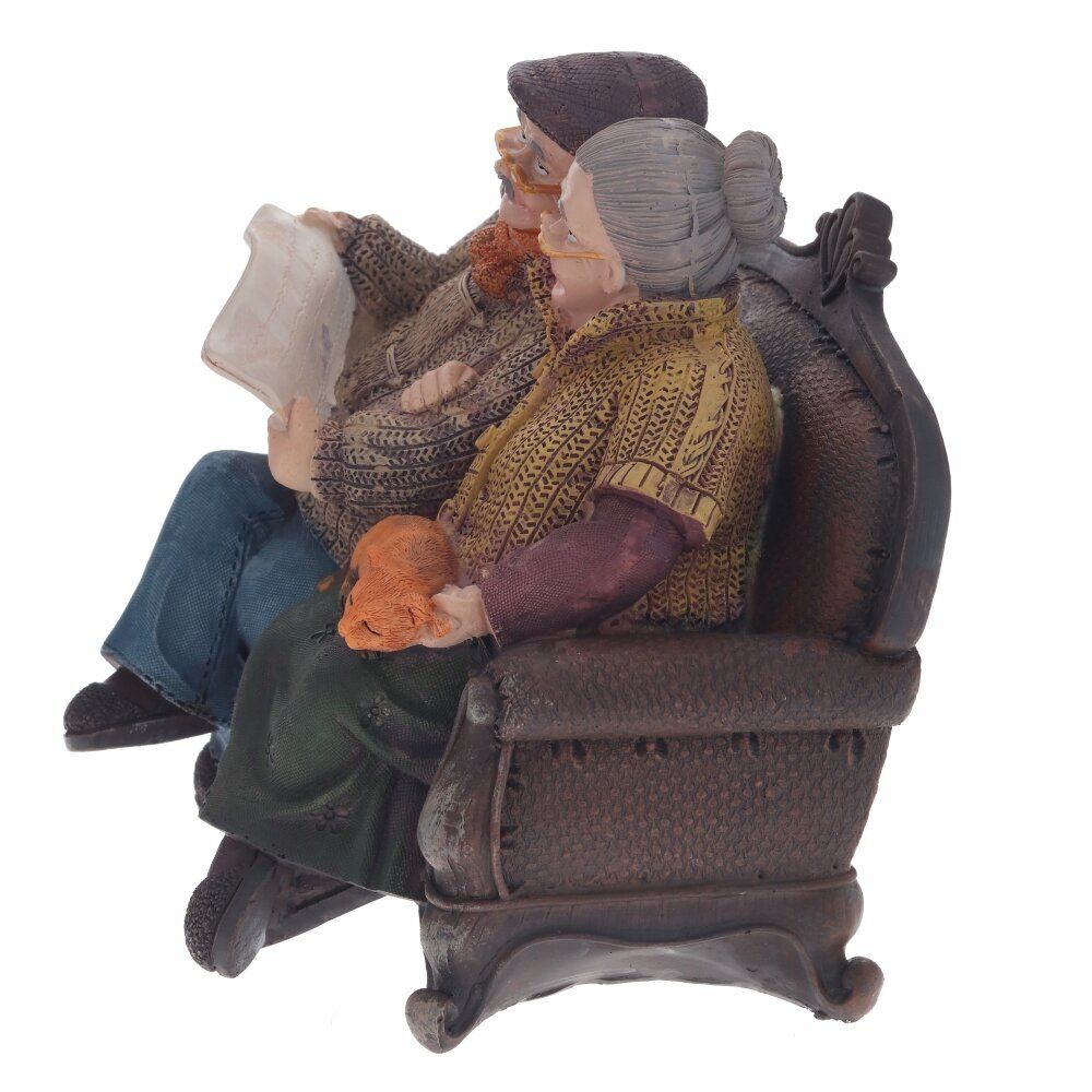 GAEM Копилка "Бабушка с дедушкой", L15 W12 H14 см, 2в.