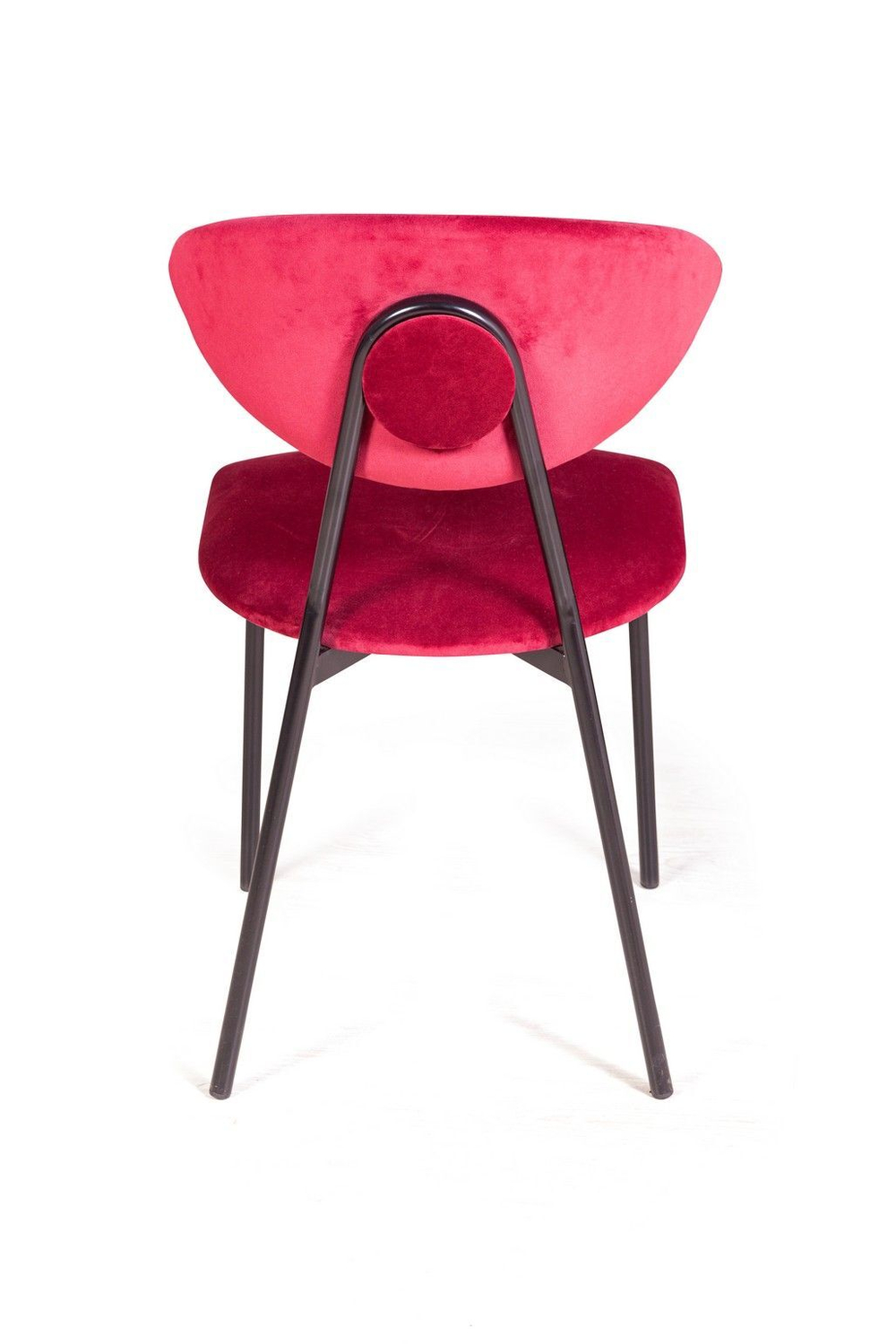 Стул Art, бархат винно-красный 16