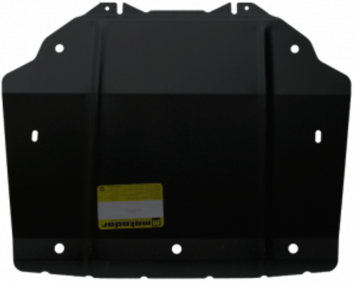 Защита Радиатора. 2 мм, Сталь. для BMW 7 (e65, E66) 2001-2008 MOTODOR.00220