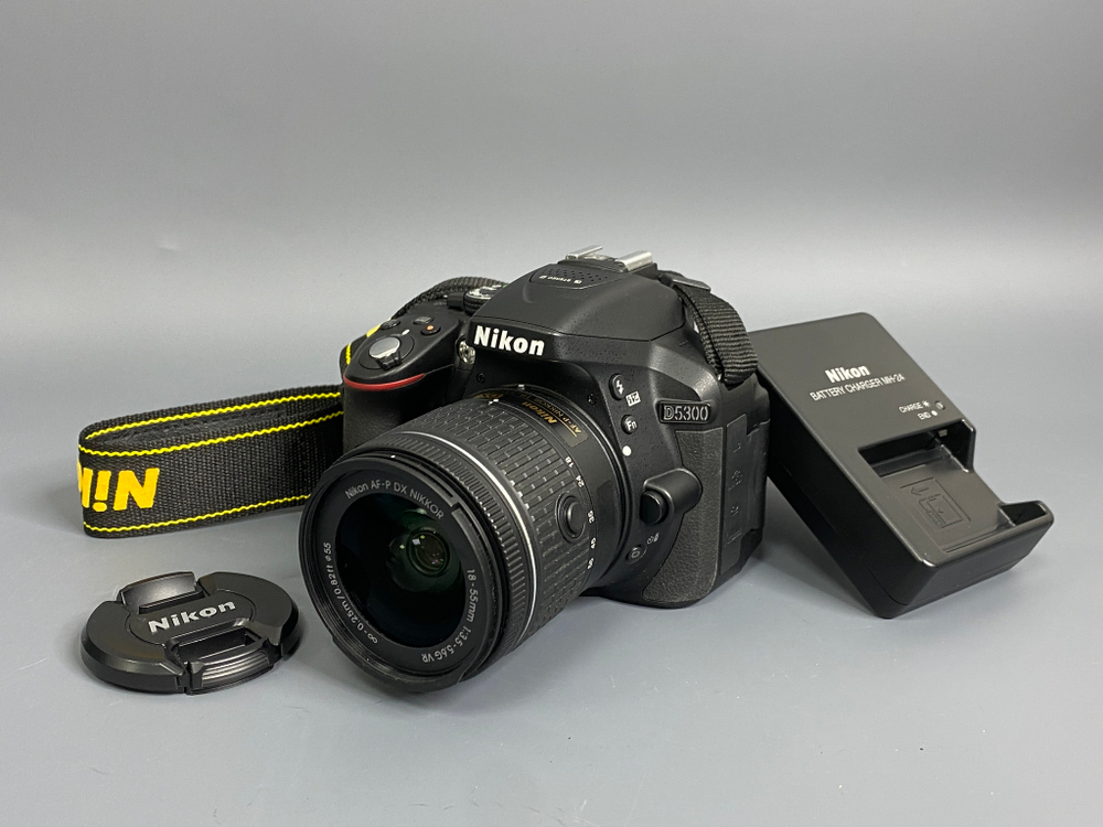 Nikon D5300 kit AF-P DX 18-55mm 3.5-5.6G VR 300 кадров