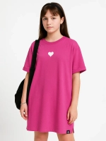 Платье детское трикотажное в садик