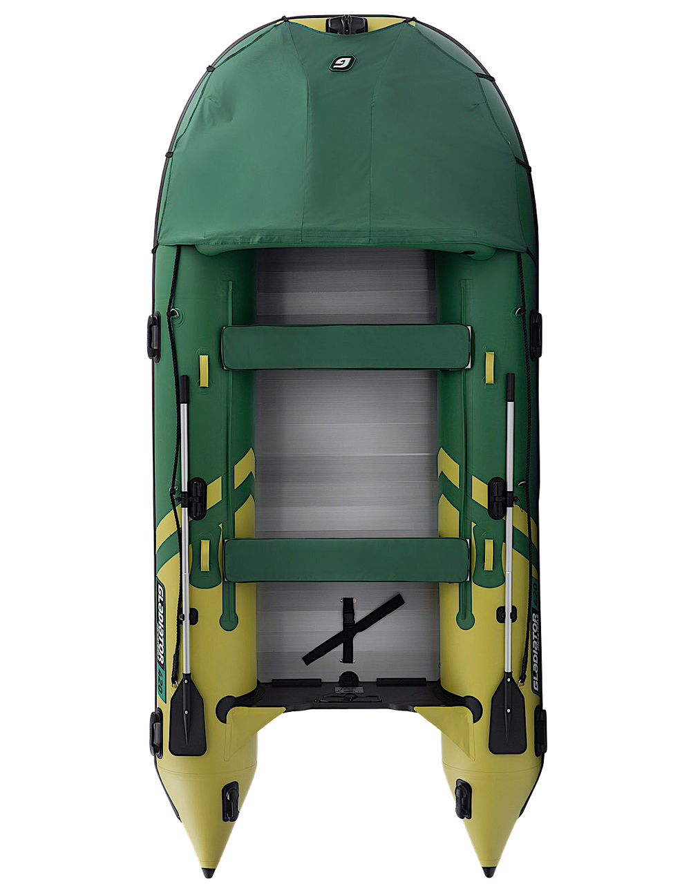 Лодка ПВХ Gladiator Active C420AL с алюминиевым полом
