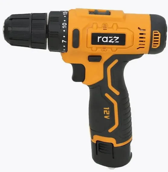 Аккумуляторный шуруповерт "RAZZ" CD-12