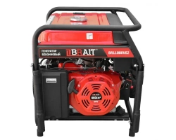 Генератор бензиновый BRAIT BR11000VE2 (8.0/8.5 кВт, 220 и 380 В, трехфазный, электростартер, счетчик моточасов) / бензогенератор / резервное питание