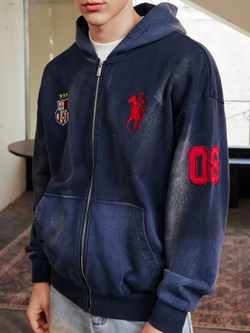 Худи HARSHandCRUEL Washed Zip-Hoodie