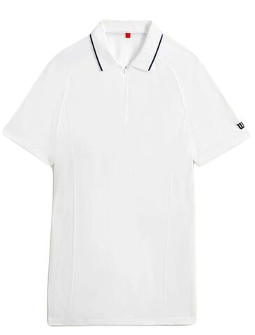 Мужское теннисное поло Wilson Team Seamless Polo 2.0 - белый