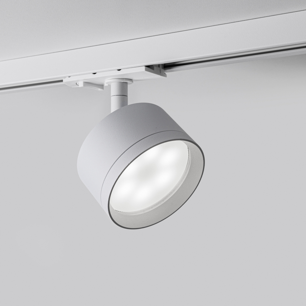 Однофазный трековый светильник под лампу GX53 MKL-3-GX53-W Белый