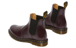 2976 Dr.Martens Yellow Stitch Smooth Leather Chelsea Boot "Burgundy"