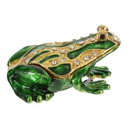 GAEM Шкатулка "Лягушка", L5,5 W6 H3 см