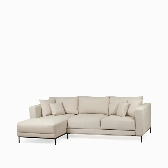 Диван раскладной Colston левосторонний 288 см, светло-серый