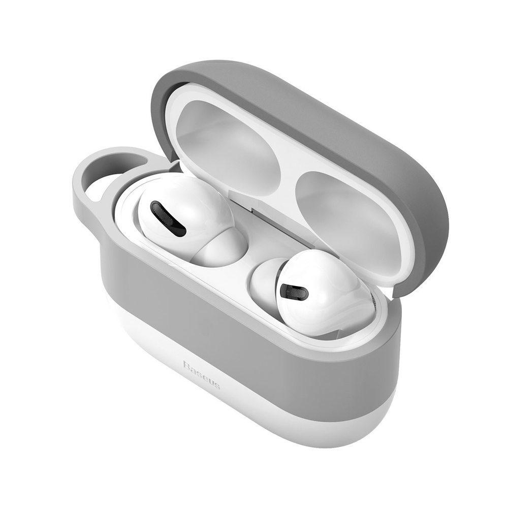 Чехол для Apple AirPods Pro Baseus Cloud Hook Silica Gel Protective Case - Grey