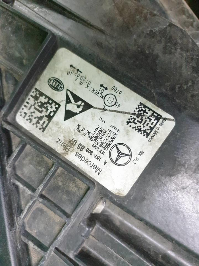 Фара левая Mercedes GLE V167 (18-24) Multibeam LED