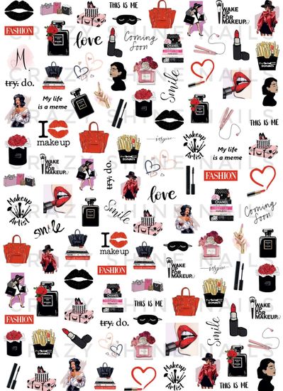 Слайдер-дизайн Crazy Shine Nails: Косметика