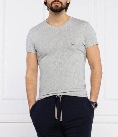 футболка Emporio Armani - пепельный(110810 CC729)