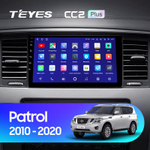 Teyes CC2 Plus 9" для Nissan Patrol 6 2010-2020