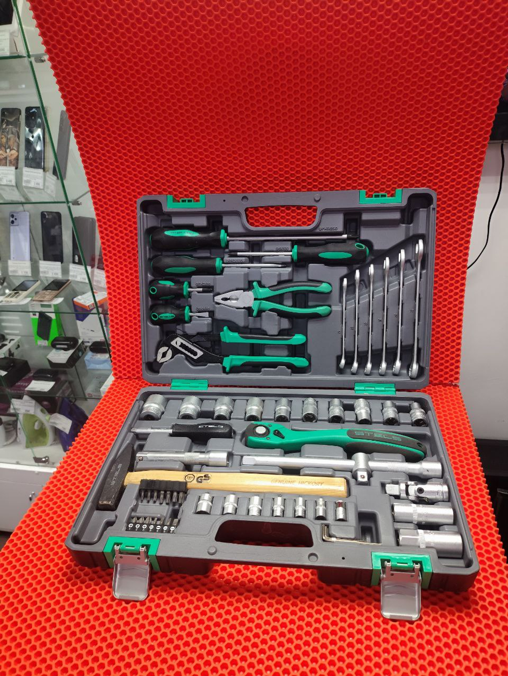 Набор инструментов stels tool set 58шт