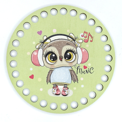 Донышко Принт Детское 12см Животные