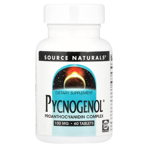 Source Naturals, Pycnogenol®, 100 мг, 60 таблеток