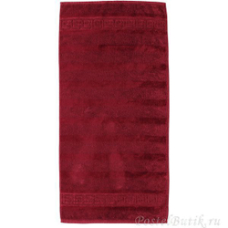 Полотенце 80х160 Cawo Noblesse 1001 темно-бордовое