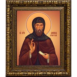 Даниил Египетский преподобный. Икона на холсте.