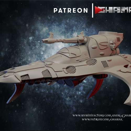 Harlequins Starweaver Самолёт Арлекинов миниатюра для dnd, днд, pathfinder, фентези, Настольная игра, НРИ, Варгейм, РПГ