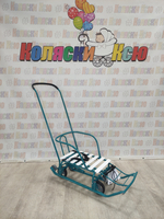 Санки коляска Ника Тимка 5 универсал морской