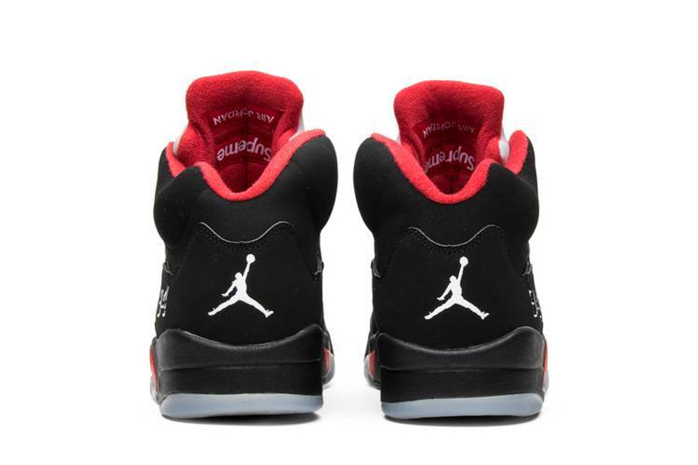 Кроссовки Supreme X Jordan Air Jordan 5 Retro Black