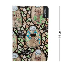 BM-22/4 Блокнот мал. «Богемные коты» (твердая обложка)