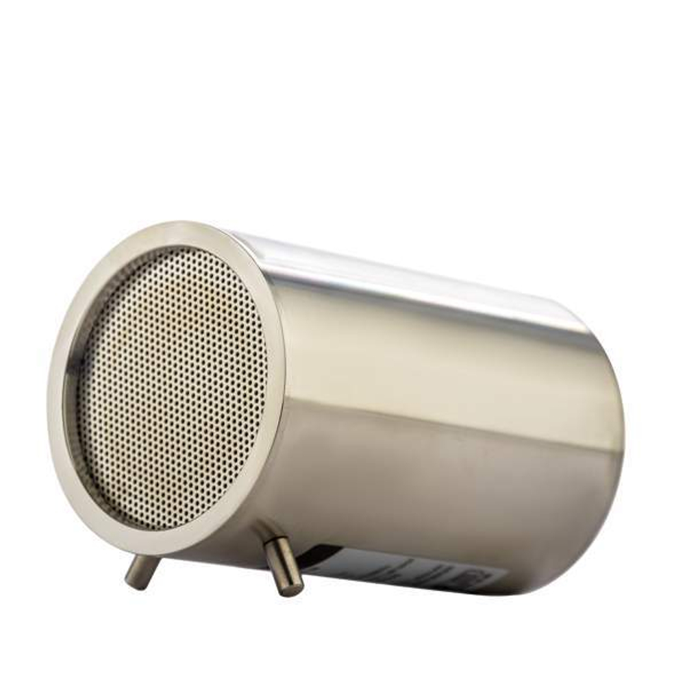 Портативный динамик COTEetCI BS-06 нержавейка Bluetooth 4.1 STEEL POWER SPEAKER 75dB CS5023-SS Серебристая