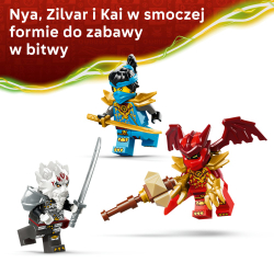 Конструктор LEGO Ninjago 71863 Зилвар и дракон-чудовище Гримтак — фото 6